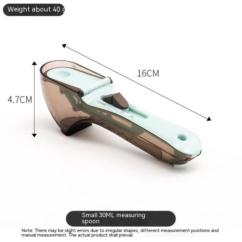 Adjustable Measuring Spoon with Scale – Precision Kitchen Tool for Baking & Cooking