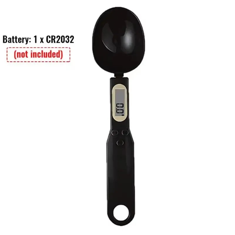 Digital Measuring Spoon Scale – LCD Kitchen Scale for Precise Coffee & Baking Measurements
