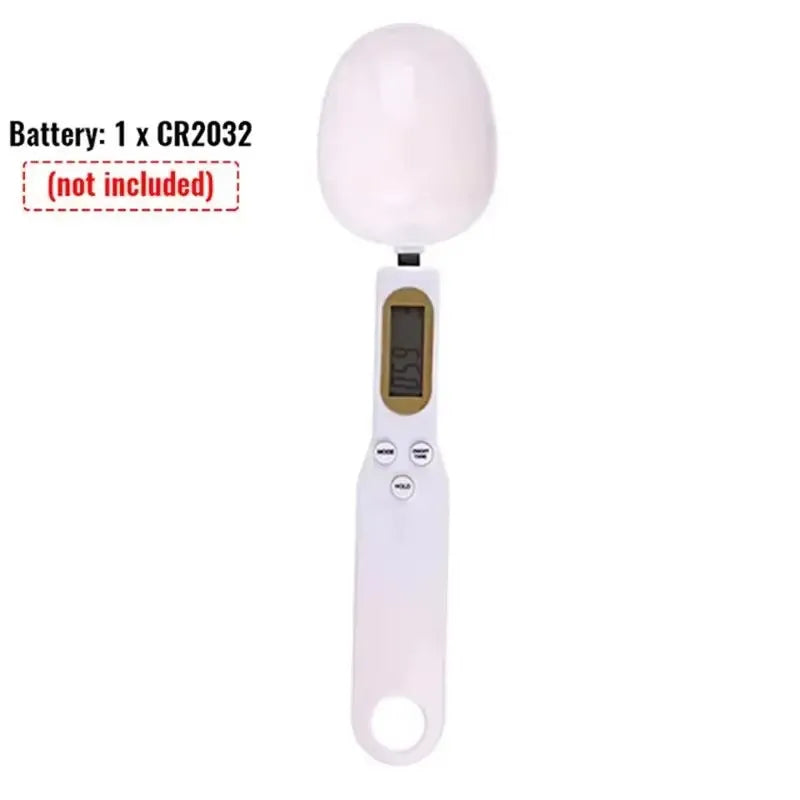 Digital Measuring Spoon Scale – LCD Kitchen Scale for Precise Coffee & Baking Measurements